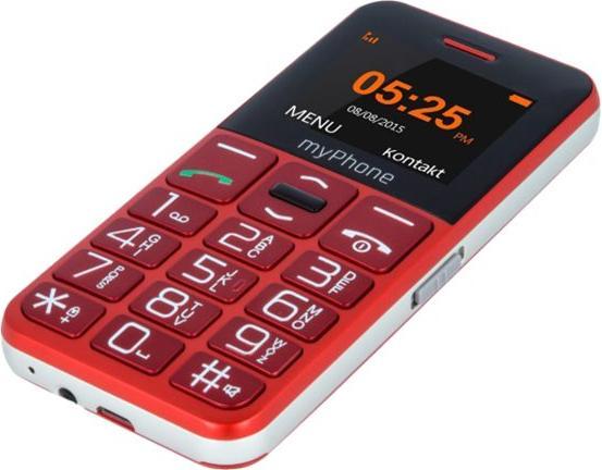 Image du produit Myphone Téléphone mobile Halo Easy Red (1.77", 0.30 Mpx, 2G)