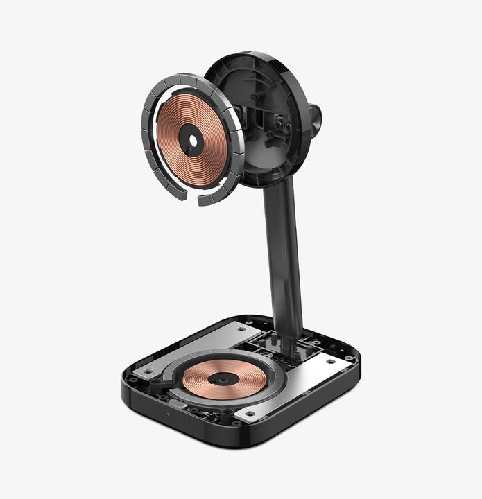 Produktbild Spigen ArcField PF2100 Ständer mit MagSafe-Ladegerät – Schwarz (20 W)