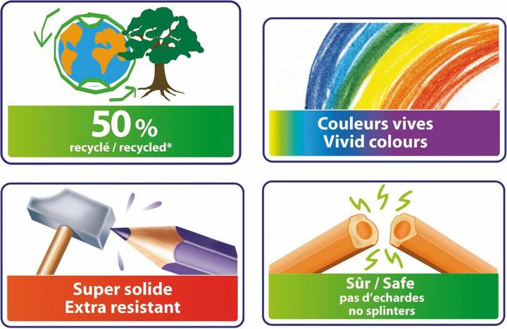Actual product image Bic Kids Coloured pencils Evolution (Sorted, 12 x)