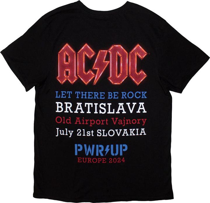 Produktbild AC/DC PWRUP Bratislava '24 TShirt (S)