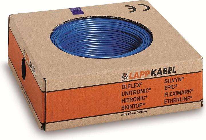 Produktbild Lapp Litze, 0.75 mm², rot Kupferlitze blank, feindrähtig PVC (100 m)