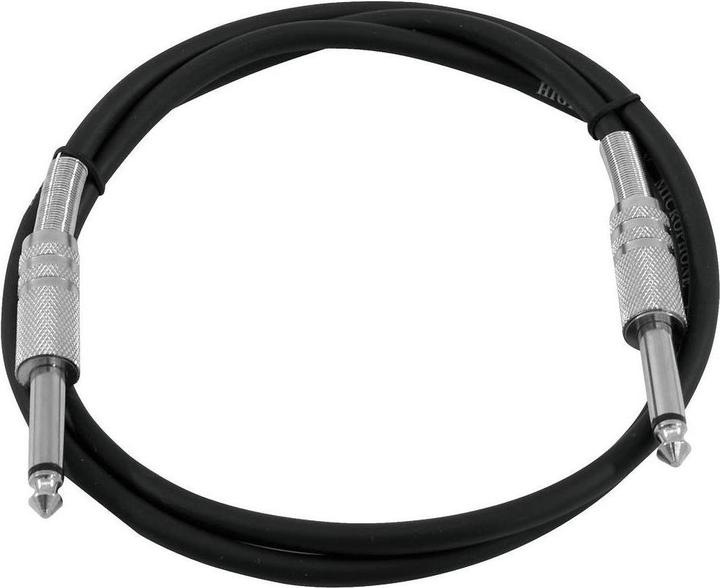 Produktbild Omnitronic Klinkenkabel 6,3 mono 1,5m sw (1.50 m)