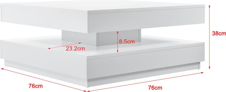 Produktbild En.Casa Laos (76 x 76 x 38 cm)