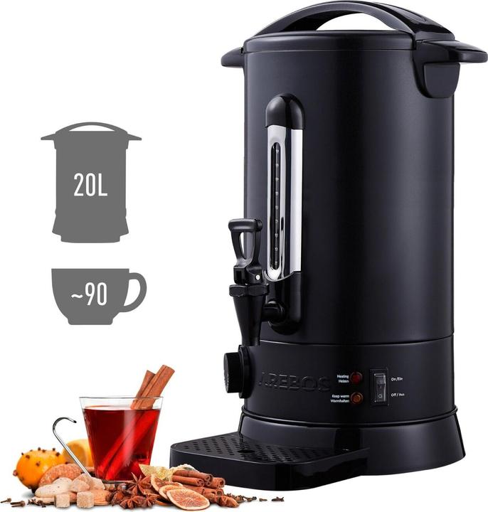Arebos Chaudière à vin chaud