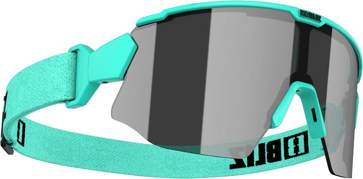 Produktbild Bliz Breeze (Matt Turqoise, smoke w silver mirror, Orange)