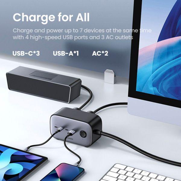 Actual product image Ugreen DigiNest Cube Power Strip