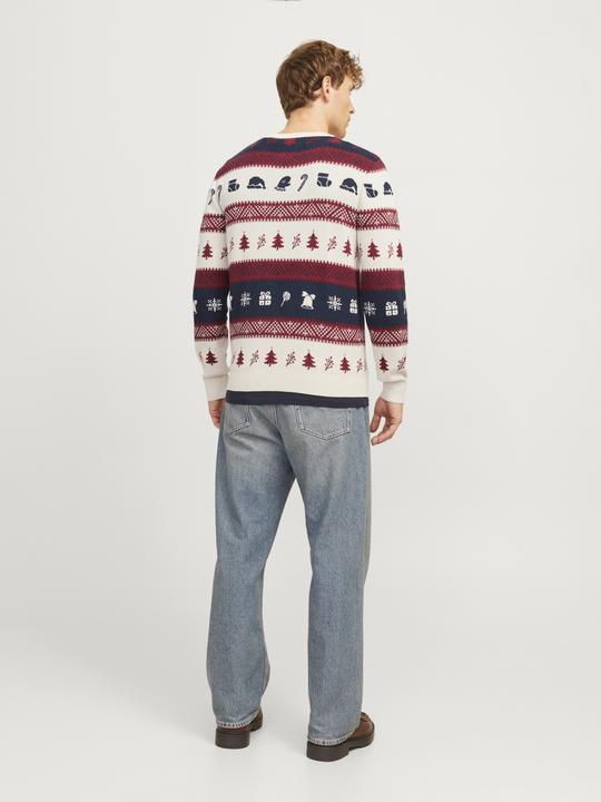 Produktbild Jack & Jones Jjxmas Snowball Knit Crew Neck (S)