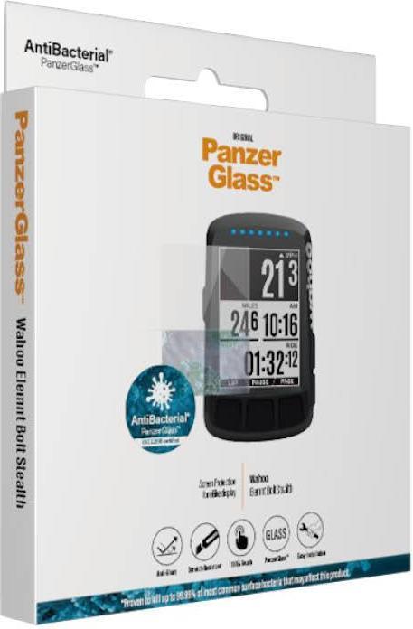 Actual product image PanzerGlass Wahoo Elemnt Bolt Stealth AntiGlare antibacterial