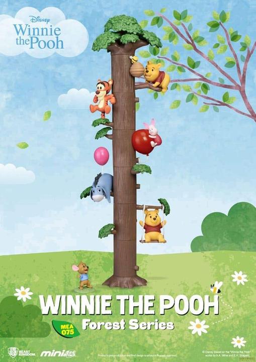 Immagine prodotto Beast Kingdom WINNIE L'OURSON - Serie Foresta - Set 6 Statuette Mini Egg Attack 12cm