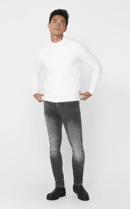 Image du produit Only & Sons ONSLoom Slim Zip Sweat Gris Slim Fit Jeans (34)