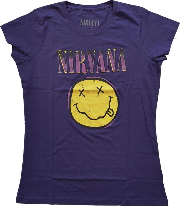 Nirvana Xerox Smiling Face Pink (Girlie)