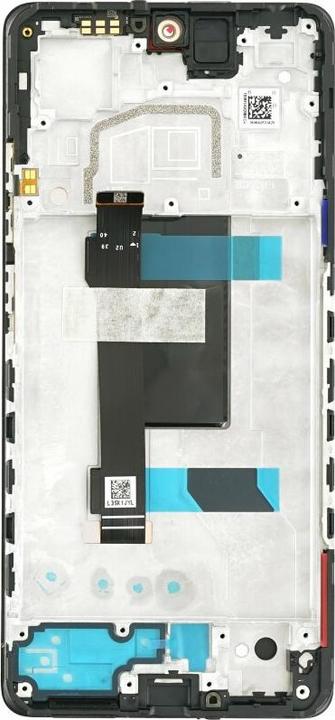 Produktbild Xiaomi Display + Rahmen Redmi Note 12 Pro 5G schwarz 5600010M1600 (Display, Redmi Note 12 Pro)