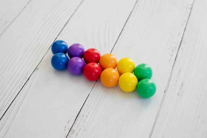 Produktbild Connetix Tiles 12 Teile Ball Pack, Ersatzkugeln für Magnetische Kugelbahnen