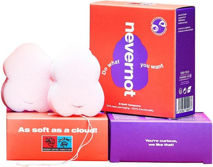 Actual product image NeverNot Soft tampons 48 pcs. (48 x, Regular)
