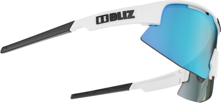 Actual product image Bliz Matrix Small (matt white, Smoke w Blue Multi)