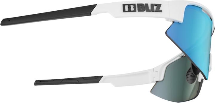 Actual product image Bliz Matrix Small (matt white, Smoke w Blue Multi)