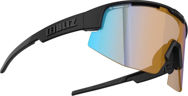 Produktbild Bliz Matrix Small Nano Optics Nordic Light (Matt Black, Coral w blue multi)