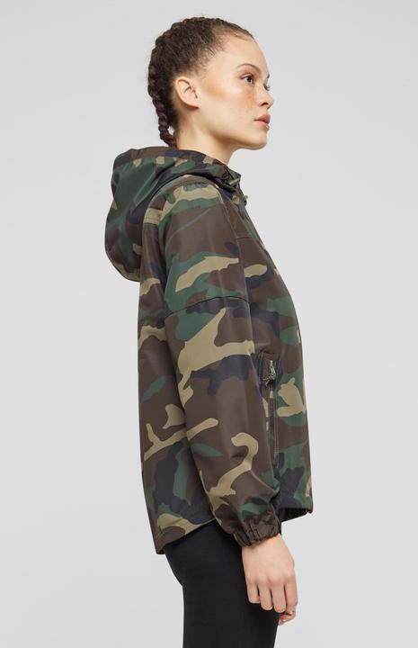 Actual product image Brandit Ladies summer front zip windbreaker size XL colour forest (XL)