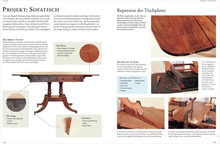 Produktbild Das grosse Handbuch der Möbelrestaurierung. Selbst restaurieren, reparieren, aufarbeiten, pflegen – (Deutsch, William Cook, 2021)