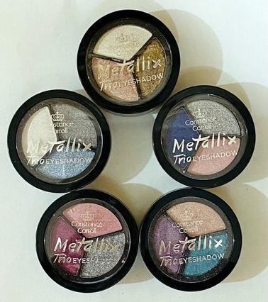 Constance Carroll Metallix Trio Eyeshadow Palette