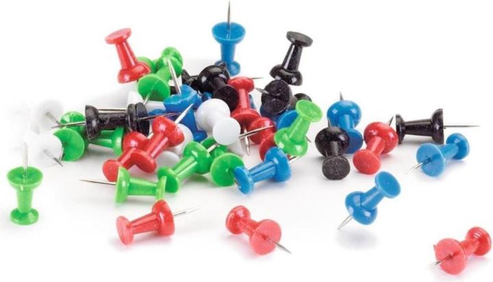 Immagine prodotto Legamaster Pin Pin Bianco, 50 pezzi (200 Pezzo/i, 80 mm)