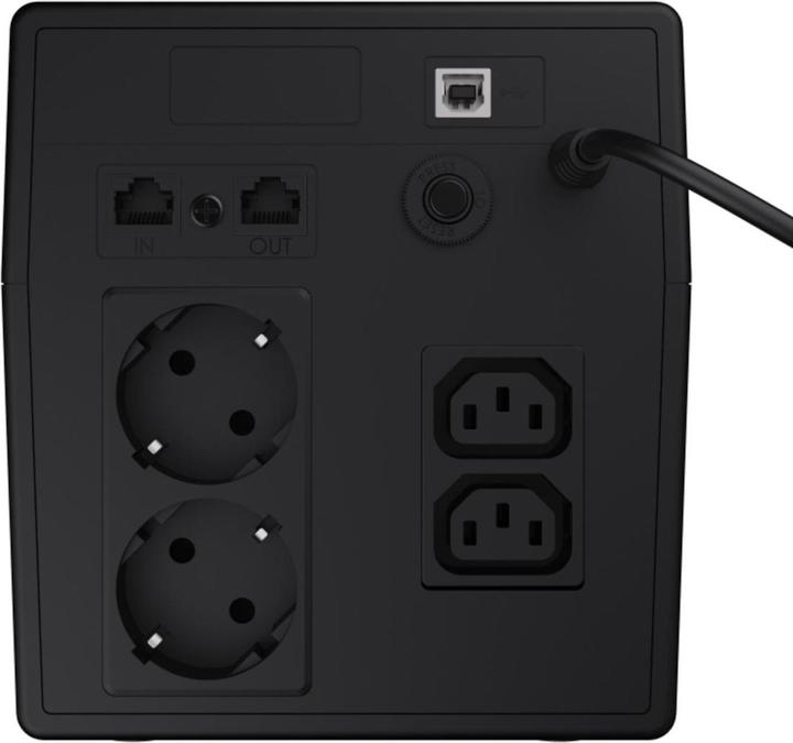 Produktbild GreenCell 1000VA 700WÜberspannungsschutz 230V Black - (Offline-) USV (1000 VA, 700 W, Standby USV)