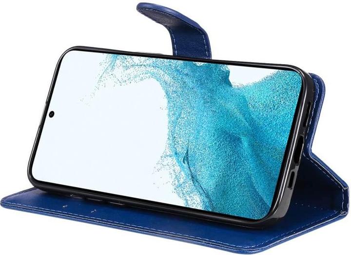 Immagine prodotto Cover-Discount Galaxy A54 - Custodia cover in pelle blu (Samsung Galaxy A54 5G)