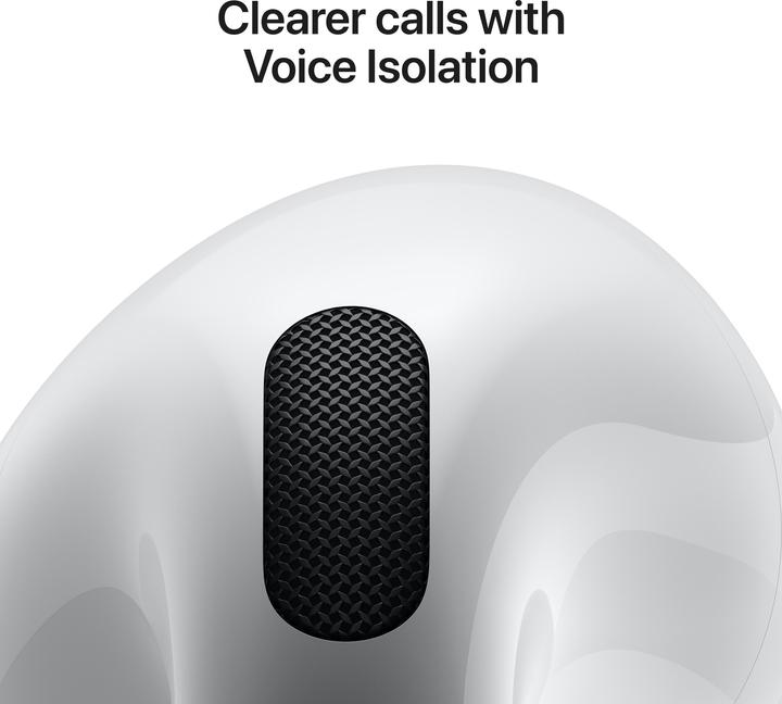 Image du produit Apple AirPods 4 (ANC, 4 h, Sans fil)