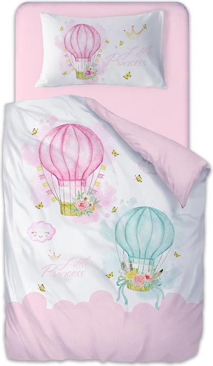 Image du produit Cotton Box Parure de lit bébé Little Princess (100 x 135 cm, 35 x 45 cm, 40 x 60 cm)