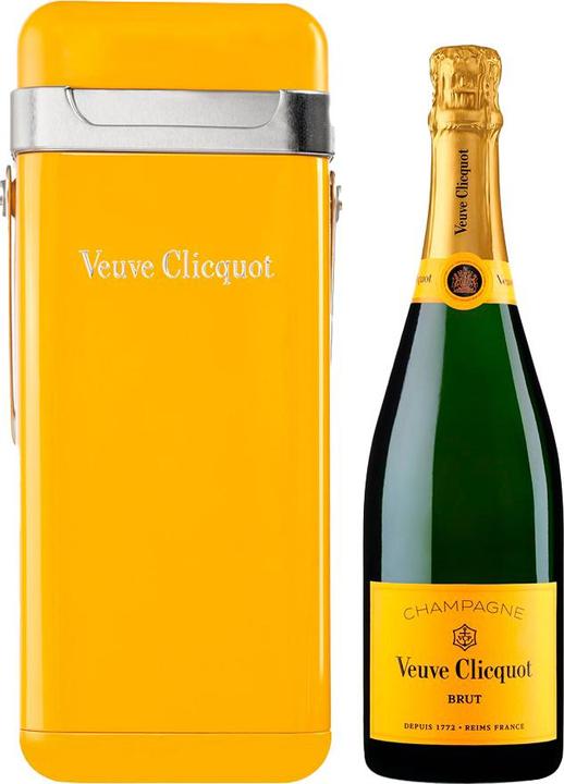 Actual product image Veuve Clicquot Brut Yellow Cooler Giftbox 75cl (1 x 75 cl)