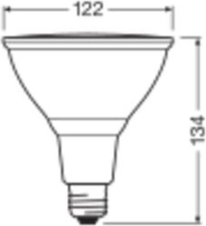 Actual product image Ledvance LED reflector lamp (E27, 13.50 W, 1035 lm, 6 x, F)