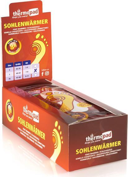 Actual product image Thermopad Sole warmer