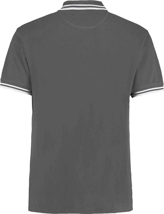 Actual product image Kustom Kit Tipped piqué polo shirt short sleeve (L)
