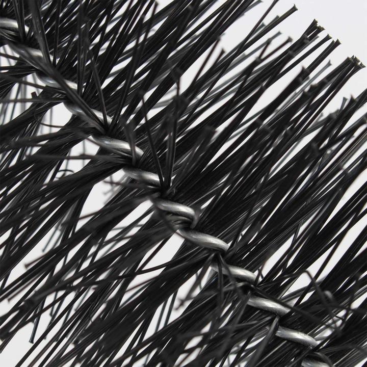 Produktbild XPOtool konische Fallrohr Bürste Ø8-12cm 25cm Laubschutz Schutzbürste Marder