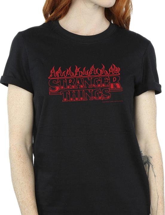 Immagine prodotto Netflix Stranger Things Flames Maglietta Ampia Donna (M)