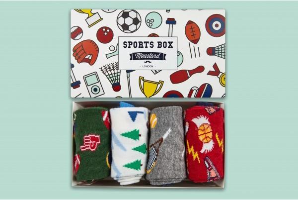 Produktbild Moustard Sport Box (4er Pack, 41 - 47)