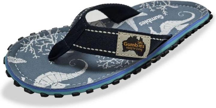 Gumbies Islander Flip-Flops Unisex Seepferdchen Flip-Flops (43)