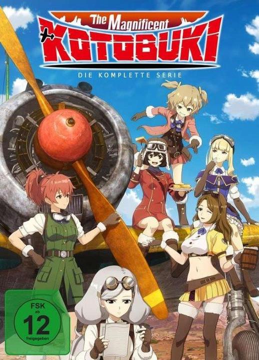Produktbild The Magnificent Kotobuki - Gesamtbox (Episode 1-12) (3 DVDs) (3D DVD, Japanisch, Deutsch)