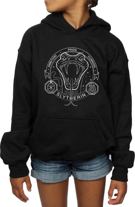 Produktbild Slytherin Seal Kapuzenpullover Mädchen (128)