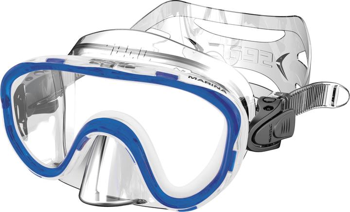 Transparent/Blau