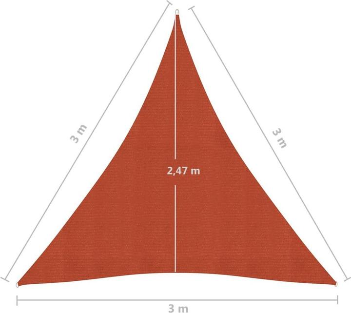 Image du produit VidaXL Voile d'ombrage (3 x 3 x 3 m)