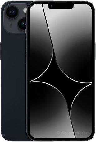 Produktbild Re!commerce iPhone 14 (128 GB, Schwarz, 6.10", 12 Mpx, SIM + eSIM, B / Sehr gut)