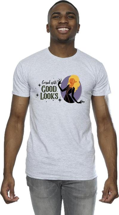 Actual product image Disney Mens Hocus Pocus Cursed Sarah T-Shirt (XL)