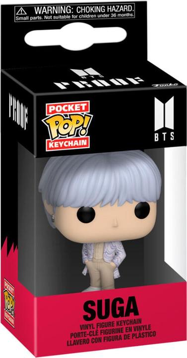 Produktbild Funko BTS POP! Vinyl Schlüsselanhänger 4 cm Suga Display (12)