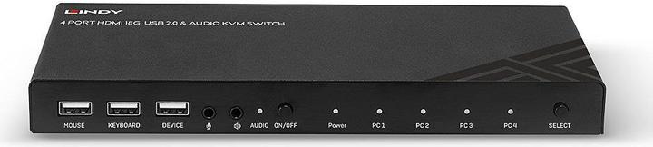 Actual product image Lindy KVM Switch