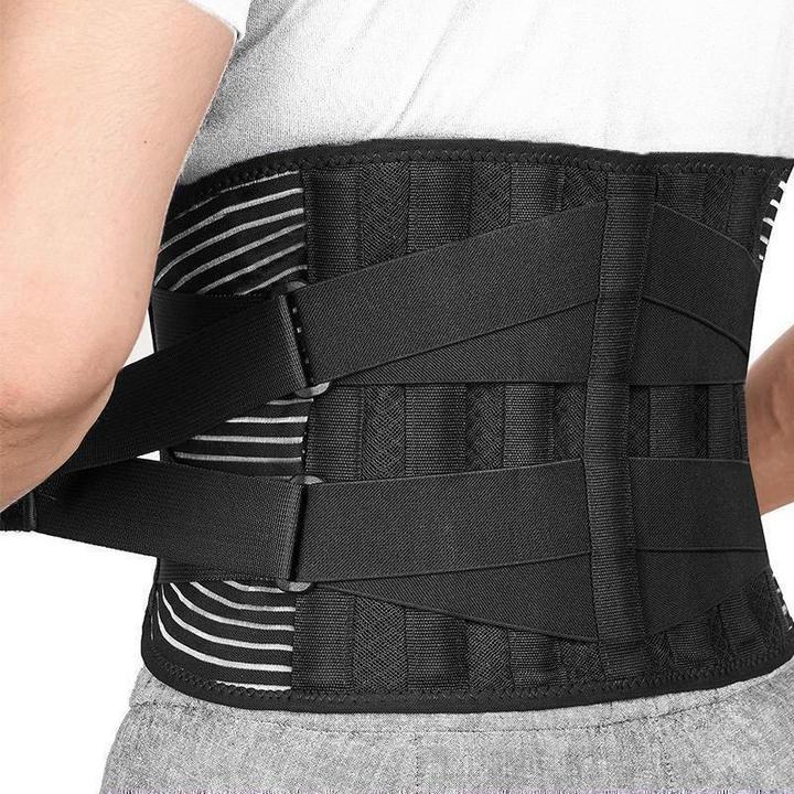 Actual product image Cbx Rückenstütze, Rückenbandage, Lendengürtel mit Stützeffekt, Grösse M (M)