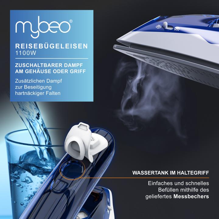 Produktbild Mybeo Reisebügeleisen (1100 W)