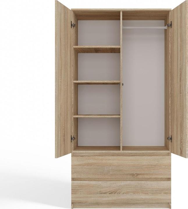 Actual product image Topeshop Szafa Malwa (90 x 50 x 180 cm)