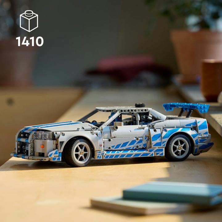 Image du produit LEGO 42210 2 Fast 2 Furious Nissan Skyline GT-R (R34) bolide (42210, LEGO Technic)