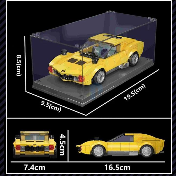 Produktbild Mould King 27039 - Sportwagen Gelb (321 Teile)